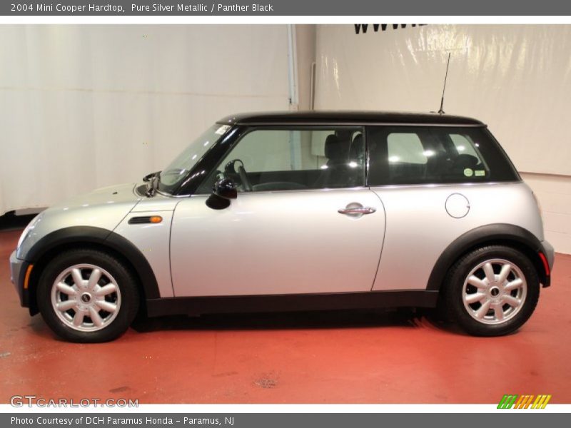 Pure Silver Metallic / Panther Black 2004 Mini Cooper Hardtop