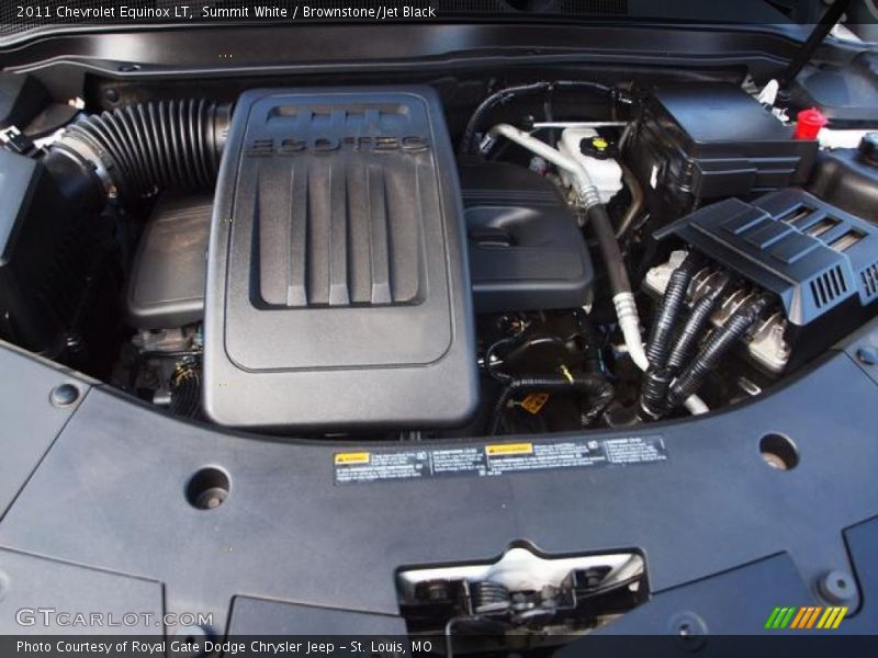 Summit White / Brownstone/Jet Black 2011 Chevrolet Equinox LT