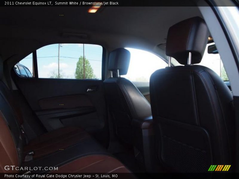 Summit White / Brownstone/Jet Black 2011 Chevrolet Equinox LT