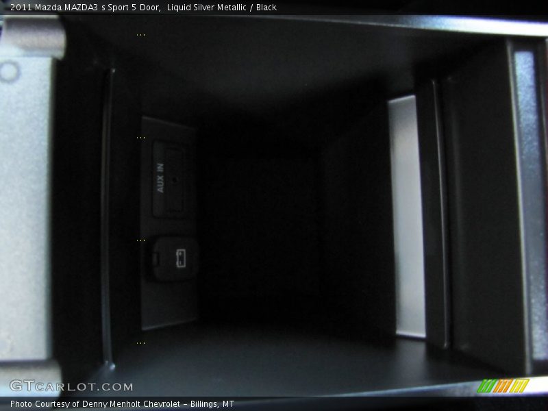 Liquid Silver Metallic / Black 2011 Mazda MAZDA3 s Sport 5 Door