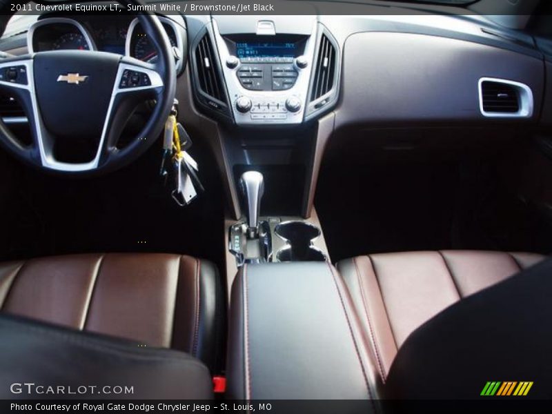Summit White / Brownstone/Jet Black 2011 Chevrolet Equinox LT