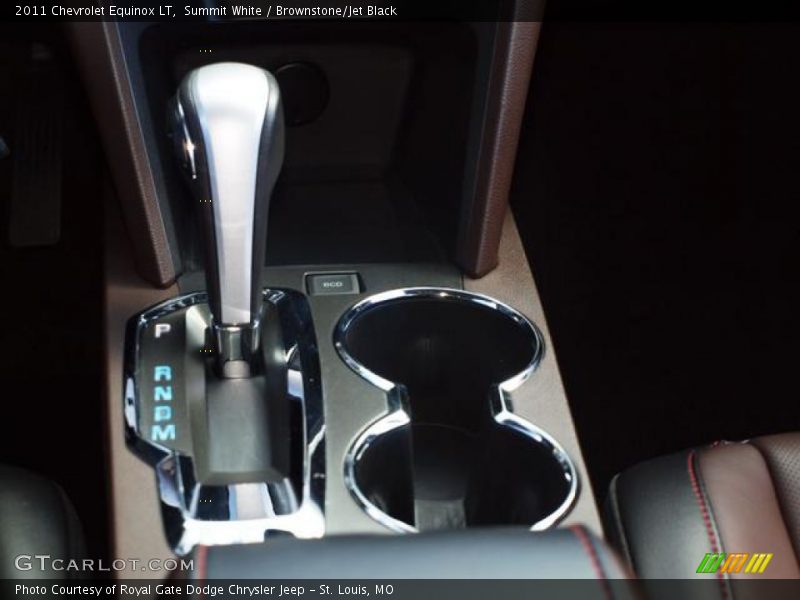 Summit White / Brownstone/Jet Black 2011 Chevrolet Equinox LT