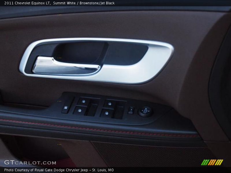 Summit White / Brownstone/Jet Black 2011 Chevrolet Equinox LT