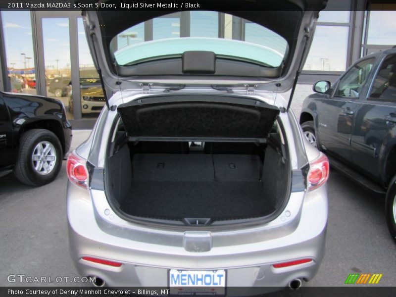 Liquid Silver Metallic / Black 2011 Mazda MAZDA3 s Sport 5 Door