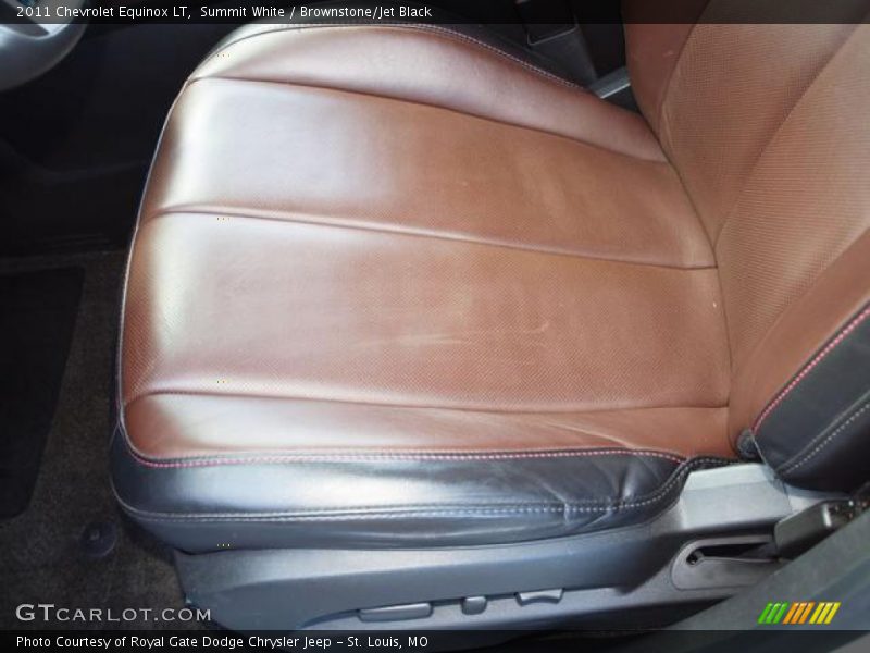 Summit White / Brownstone/Jet Black 2011 Chevrolet Equinox LT