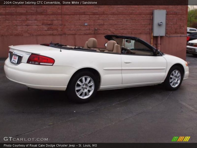 Stone White / Sandstone 2004 Chrysler Sebring GTC Convertible