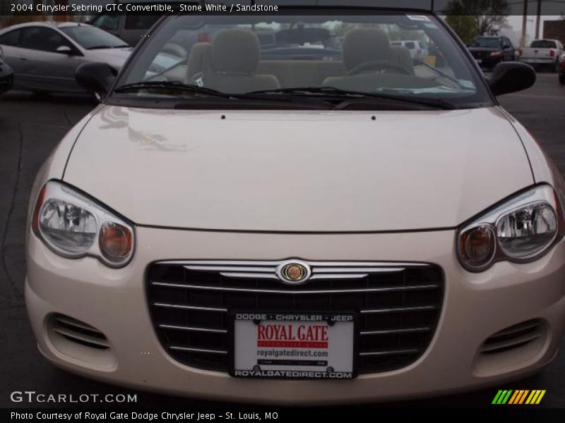 Stone White / Sandstone 2004 Chrysler Sebring GTC Convertible