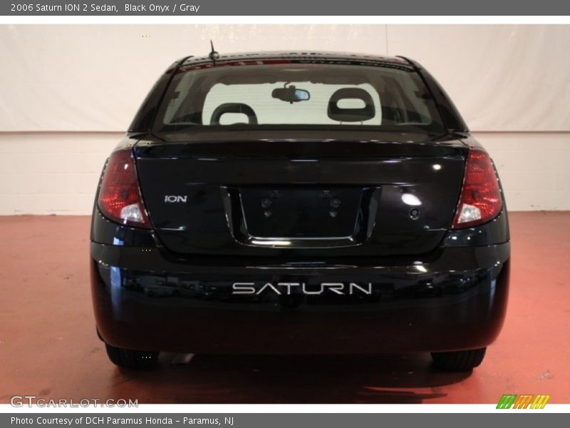 Black Onyx / Gray 2006 Saturn ION 2 Sedan