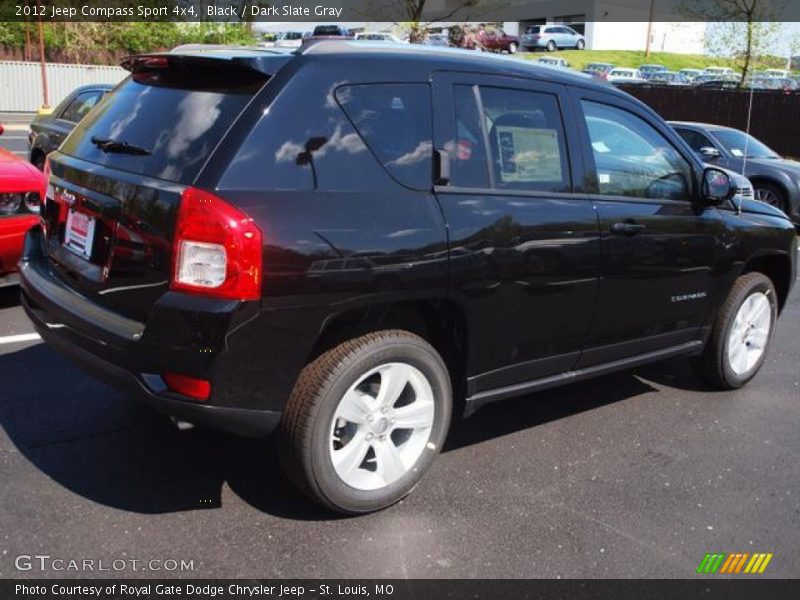 Black / Dark Slate Gray 2012 Jeep Compass Sport 4x4
