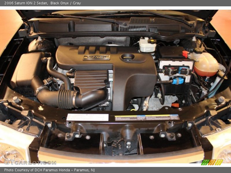 Black Onyx / Gray 2006 Saturn ION 2 Sedan