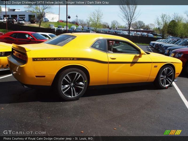  2012 Challenger SRT8 Yellow Jacket Stinger Yellow