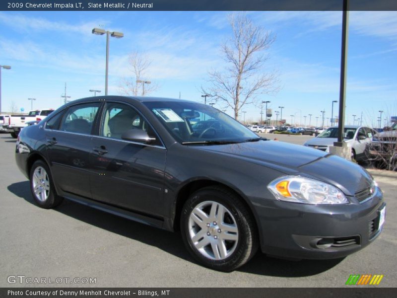 Slate Metallic / Neutral 2009 Chevrolet Impala LT