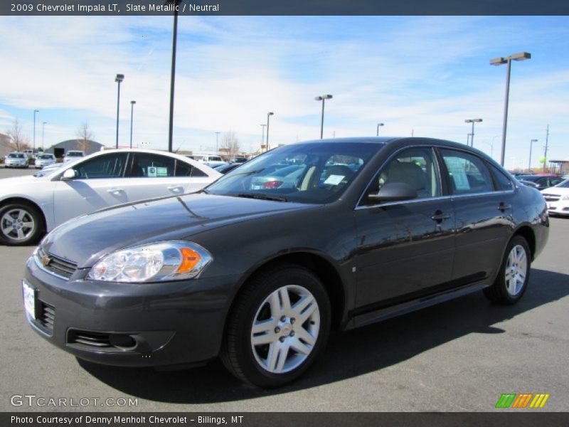 Slate Metallic / Neutral 2009 Chevrolet Impala LT