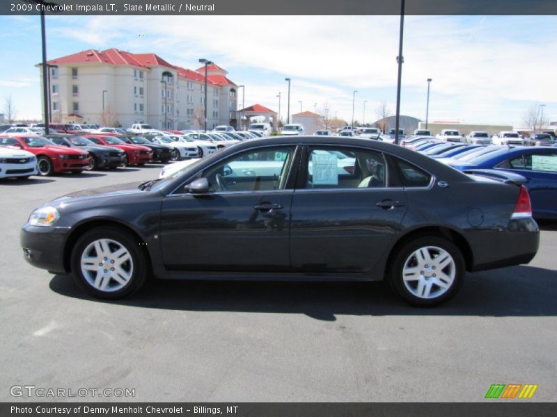 Slate Metallic / Neutral 2009 Chevrolet Impala LT