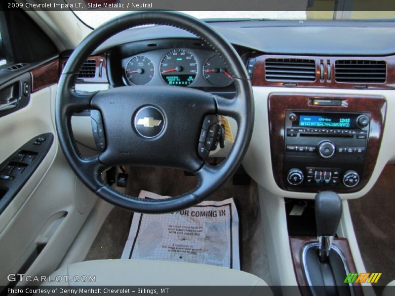 Slate Metallic / Neutral 2009 Chevrolet Impala LT