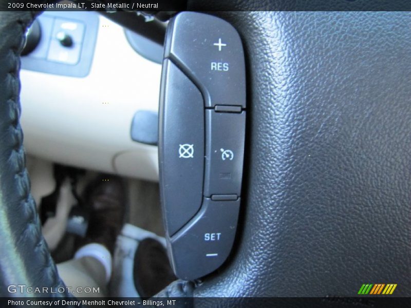 Slate Metallic / Neutral 2009 Chevrolet Impala LT