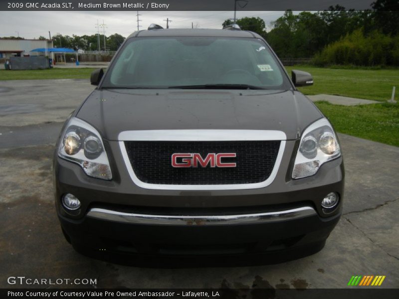 Medium Brown Metallic / Ebony 2009 GMC Acadia SLT