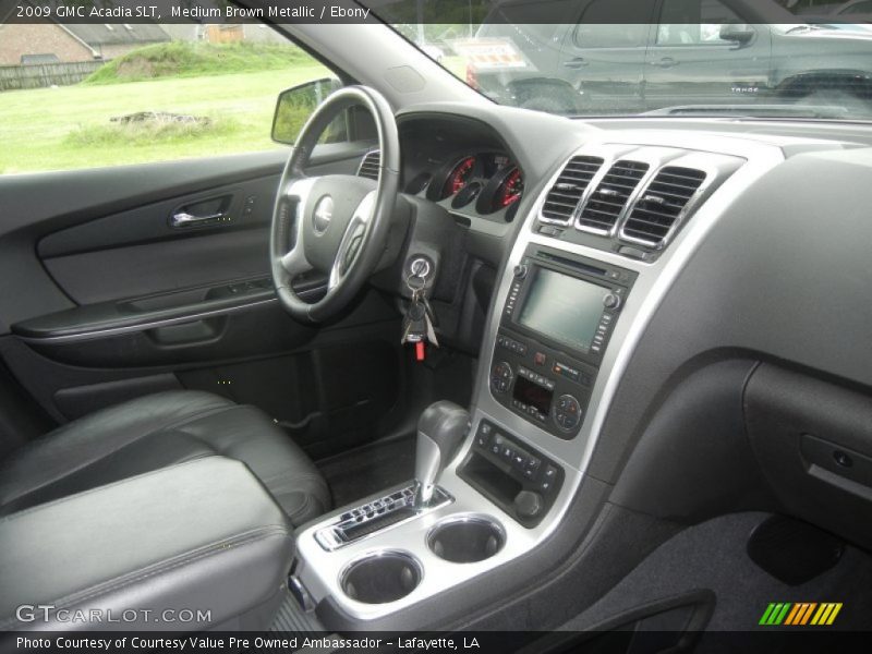Medium Brown Metallic / Ebony 2009 GMC Acadia SLT