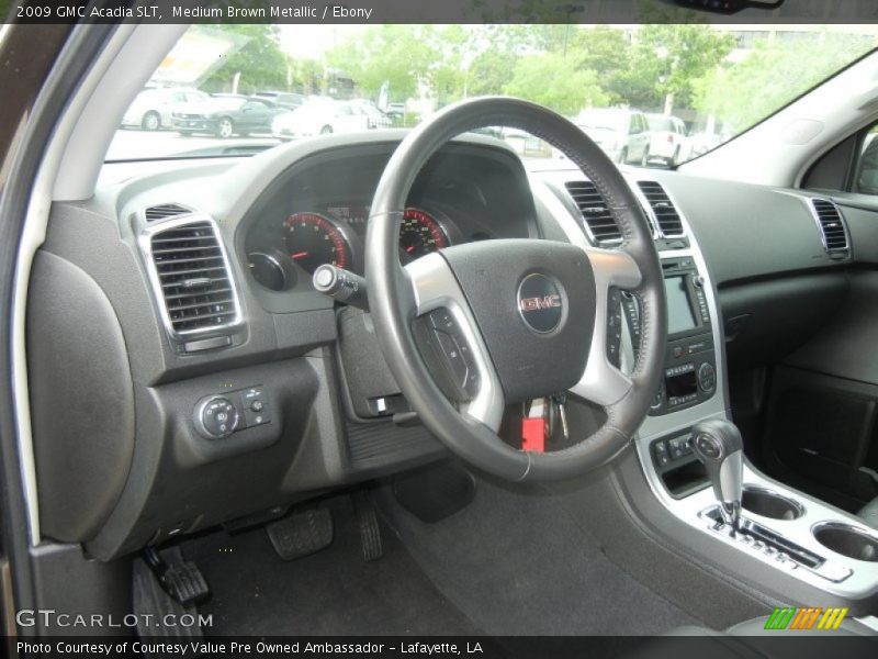 Medium Brown Metallic / Ebony 2009 GMC Acadia SLT