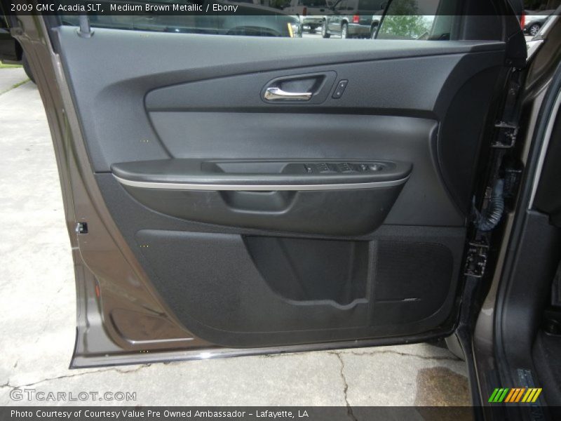 Medium Brown Metallic / Ebony 2009 GMC Acadia SLT