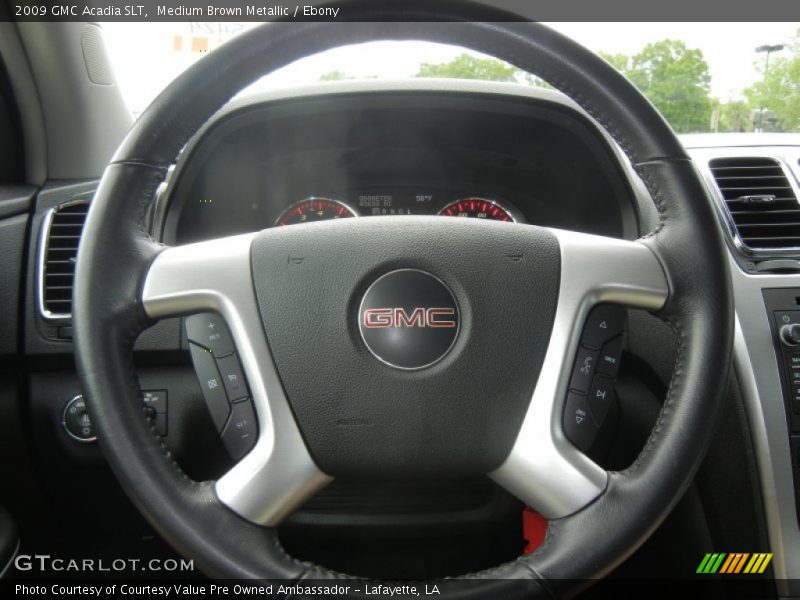 Medium Brown Metallic / Ebony 2009 GMC Acadia SLT