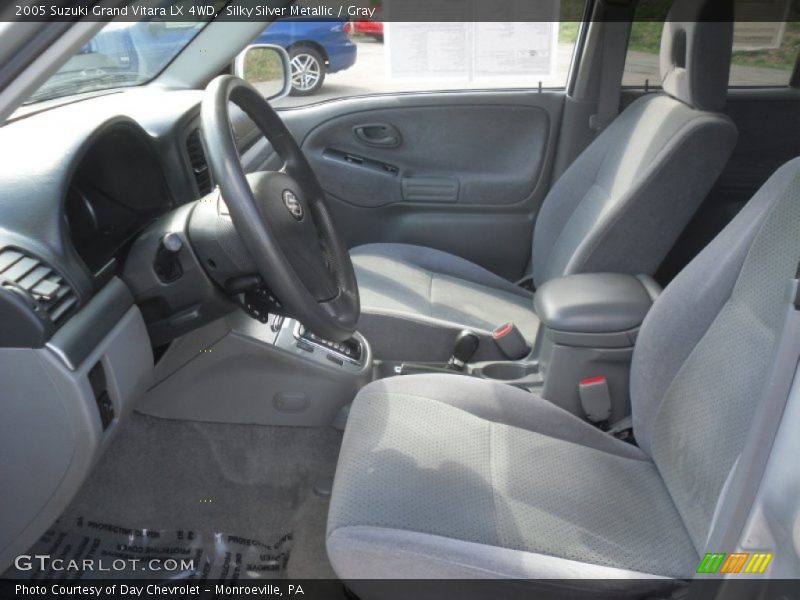 Silky Silver Metallic / Gray 2005 Suzuki Grand Vitara LX 4WD