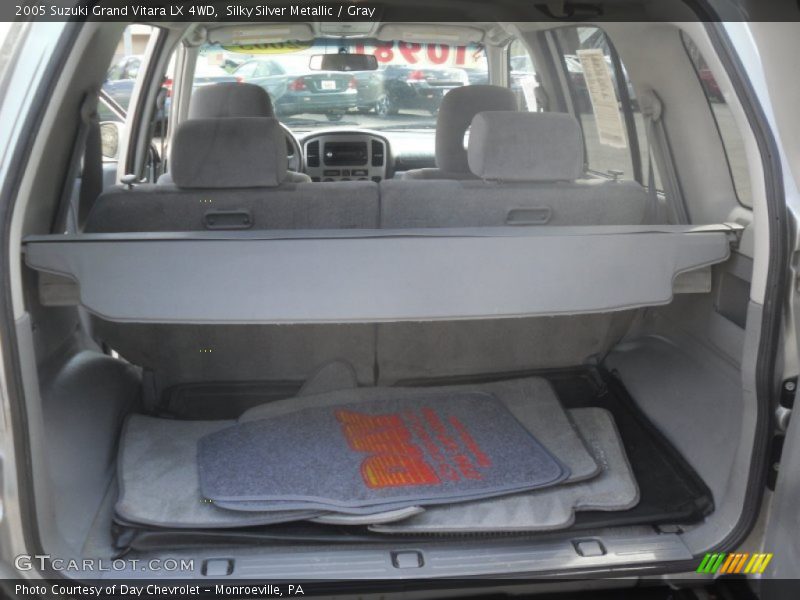 Silky Silver Metallic / Gray 2005 Suzuki Grand Vitara LX 4WD