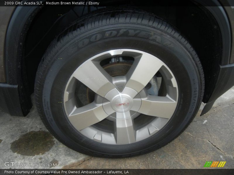 Medium Brown Metallic / Ebony 2009 GMC Acadia SLT