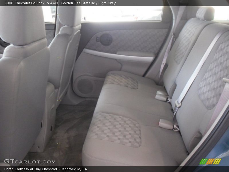 Golden Teal Metallic / Light Gray 2008 Chevrolet Equinox LS AWD