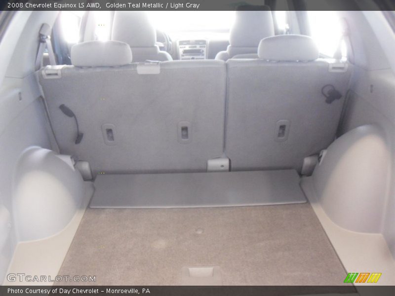 Golden Teal Metallic / Light Gray 2008 Chevrolet Equinox LS AWD