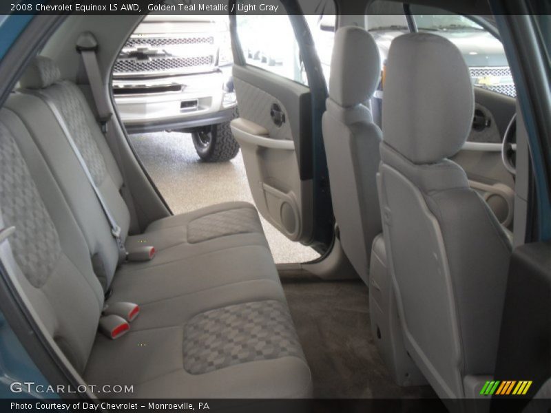 Golden Teal Metallic / Light Gray 2008 Chevrolet Equinox LS AWD