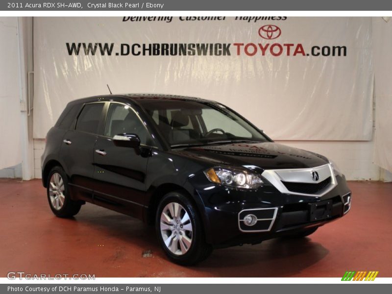 Crystal Black Pearl / Ebony 2011 Acura RDX SH-AWD