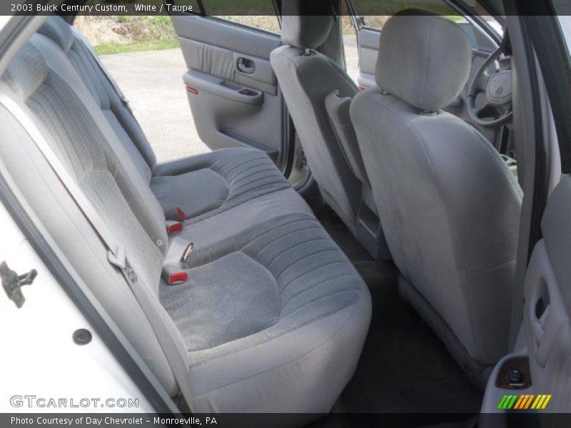 White / Taupe 2003 Buick Century Custom