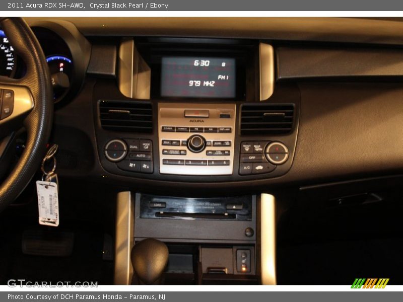 Crystal Black Pearl / Ebony 2011 Acura RDX SH-AWD