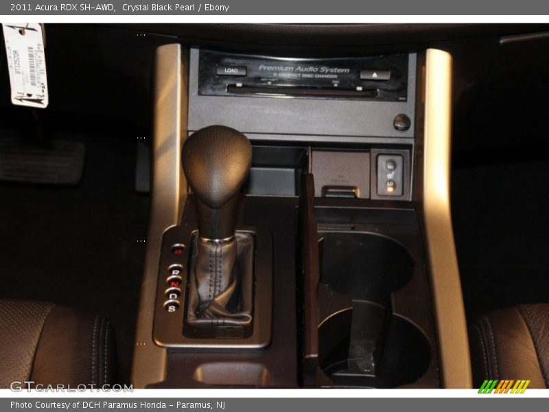 Crystal Black Pearl / Ebony 2011 Acura RDX SH-AWD