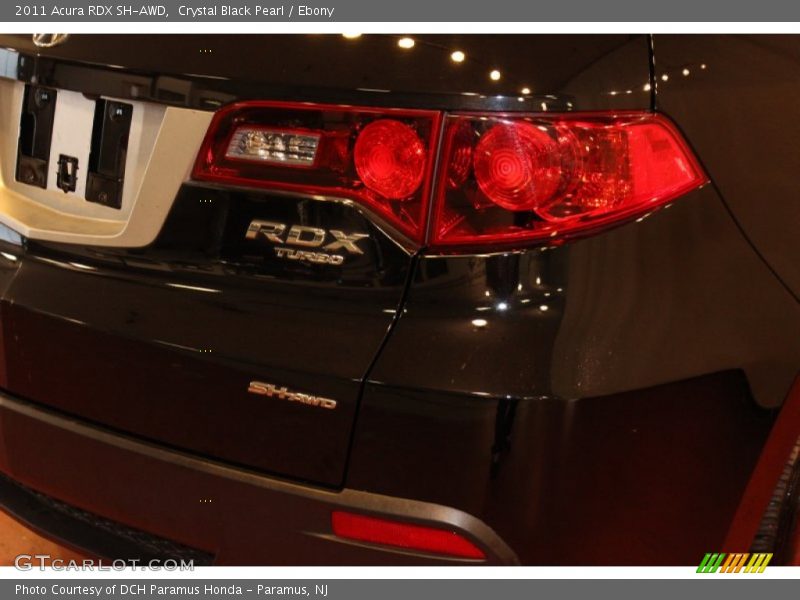 Crystal Black Pearl / Ebony 2011 Acura RDX SH-AWD