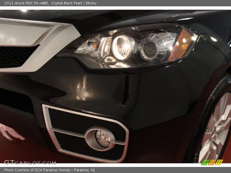 Crystal Black Pearl / Ebony 2011 Acura RDX SH-AWD