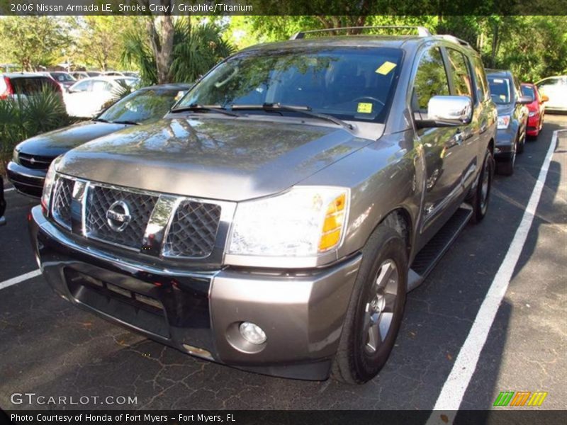 Smoke Gray / Graphite/Titanium 2006 Nissan Armada LE