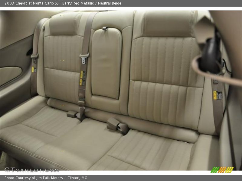 Berry Red Metallic / Neutral Beige 2003 Chevrolet Monte Carlo SS