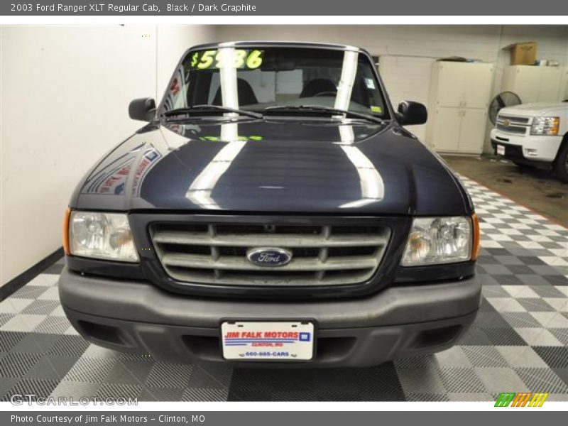 Black / Dark Graphite 2003 Ford Ranger XLT Regular Cab