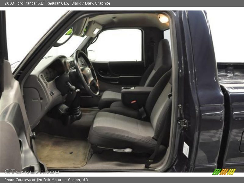 Black / Dark Graphite 2003 Ford Ranger XLT Regular Cab