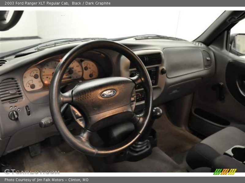 Black / Dark Graphite 2003 Ford Ranger XLT Regular Cab