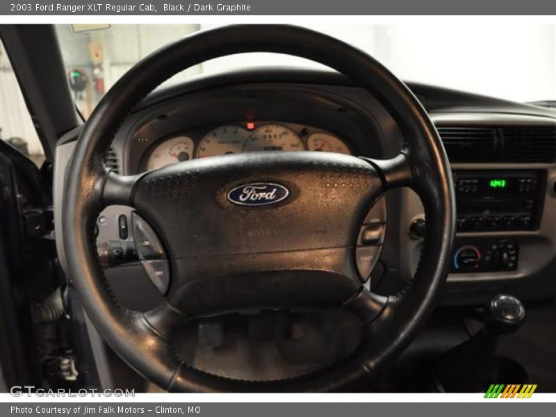 Black / Dark Graphite 2003 Ford Ranger XLT Regular Cab