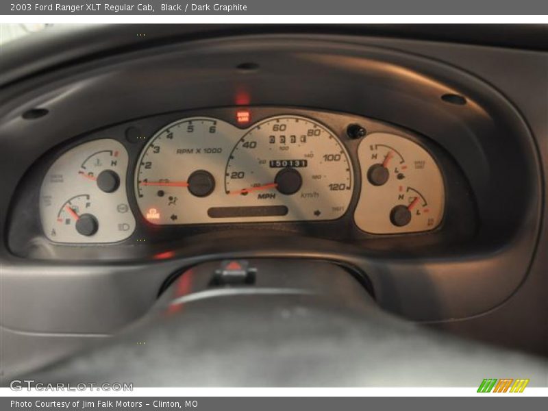 Black / Dark Graphite 2003 Ford Ranger XLT Regular Cab
