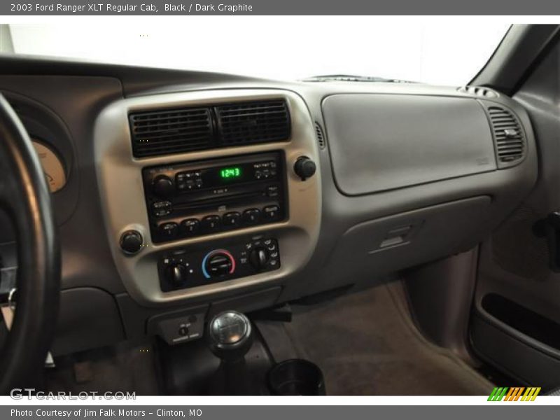 Black / Dark Graphite 2003 Ford Ranger XLT Regular Cab