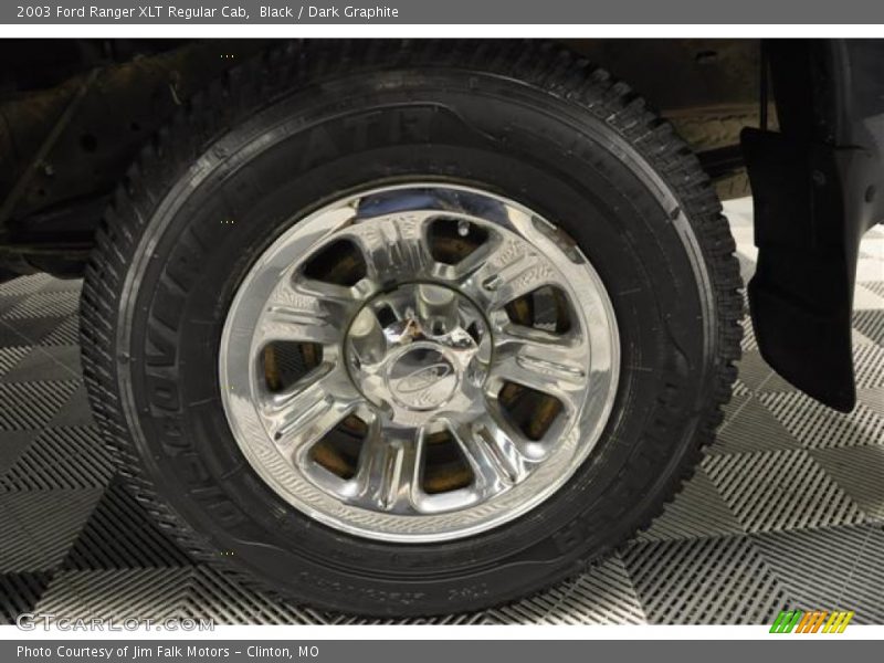 Black / Dark Graphite 2003 Ford Ranger XLT Regular Cab