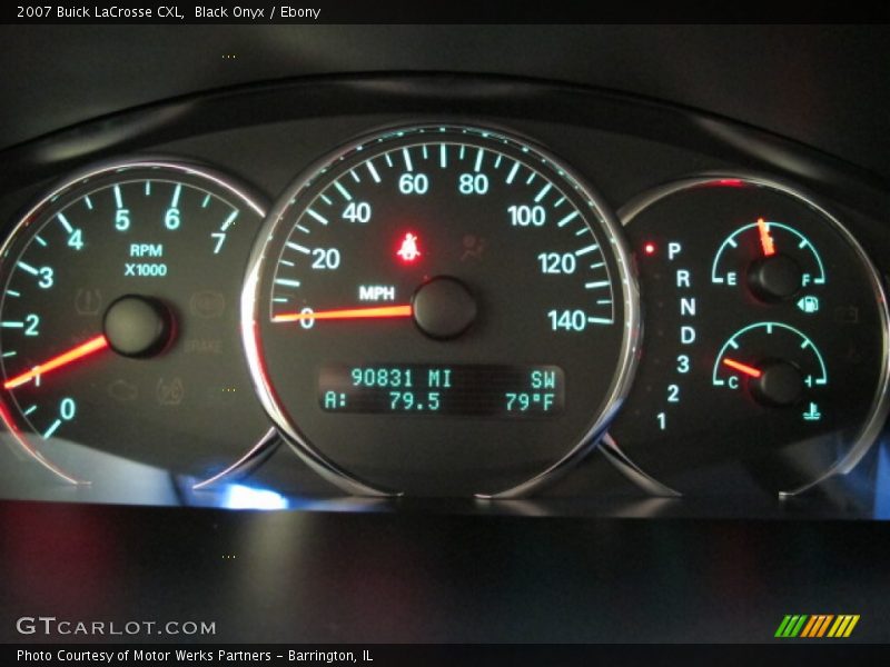 Black Onyx / Ebony 2007 Buick LaCrosse CXL