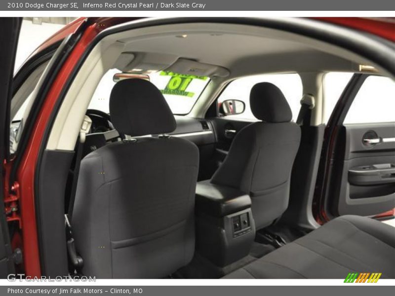 Inferno Red Crystal Pearl / Dark Slate Gray 2010 Dodge Charger SE