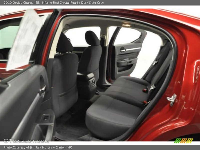 Inferno Red Crystal Pearl / Dark Slate Gray 2010 Dodge Charger SE