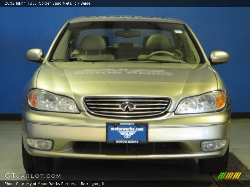 Golden Sand Metallic / Beige 2002 Infiniti I 35